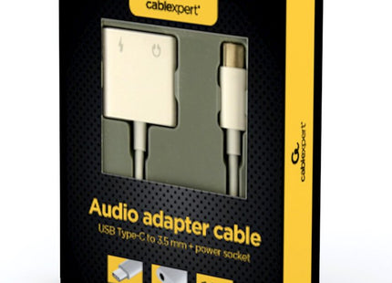 EAN 8716309129749 - Gembird GMB Audio A-CM-3.5FP-01 cambiador de género para cable 4-pins 3.5 mm, USB Type-C USB type-C Blanc imagen 4