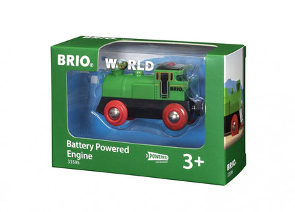 Brio World World Speedy Locomotora De Batería Verde, Vehículo De Juguete Verde 33595