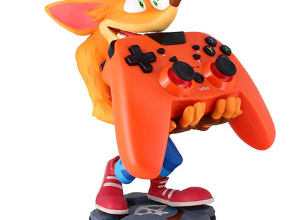 Figura Cuántica De Crash Bandicoot - Soporte Y Cargador Para Controlador Y Teléfono Inteligente - Juego Exquisito