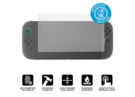 Cristal Templado Fr-Tec Switch 2 Anti Luz Azul