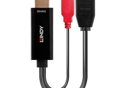 Lindy 38289 Convertidor Hdmi A Displayport  3840 X 2160 Pixeles