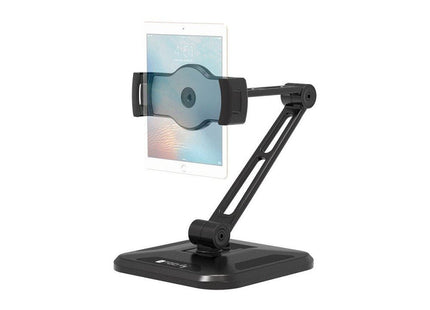 Techly 026371 Desk Wall Support Arm For Tablet And Ipad 4.7-12.9 Full-Motion Black