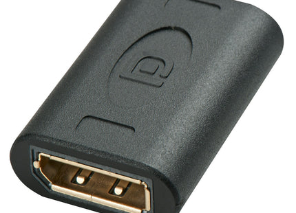 Lindy 41020 Cambiador De Género Para Cable Displayport Negro