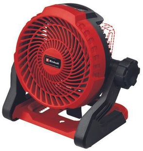 Ventilador Inalámbrico Einhell Ge-Cf 18/2200 Li - Solo, 18 Voltios Rojo/Negro, Sin Batería Ni Cargador 3408035