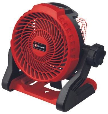 Ventilador Inalámbrico Einhell Ge-Cf 18/2200 Li - Solo, 18 Voltios Rojo/Negro, Sin Batería Ni Cargador 3408035