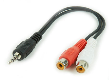 EAN 8716309026215 - Gembird CCA-406 cable de audio 0,2 m 3,5mm 2 x RCA Negro, Rojo, Blanco imagen 6
