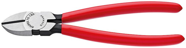 Alicates De Corte Knipex 70 01 180, Alicates De Corte (Rojo, Longitud 180 Mm) 70 01 180