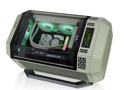Kit De Soporte De Chasis Thermaltake Para The Tower 300 Matcha Green Negro Verde, Para Colocación Horizontal Ac-074-Onenan-A1