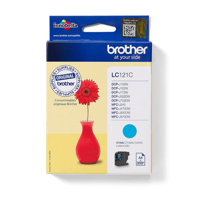 Tinta Original Brother Lc-121cbp Cian