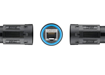 Adaptador Cat.6a 2xrj45 Hembra-Hembra Stp Industrial Ip67 Goobay