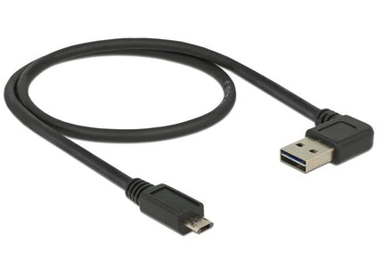 Delock Cable Easy-Usb 2.0 Typ-A Macho Angular Links / Re