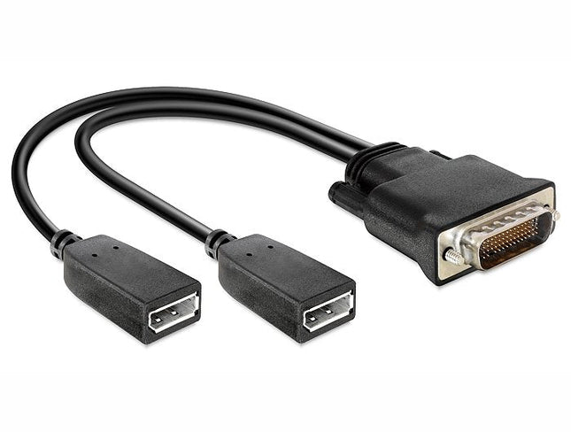 EAN 4043619653546 - DeLOCK 65354 adaptador de cable de vídeo DMS 2 x DisplayPort Negro imagen 1