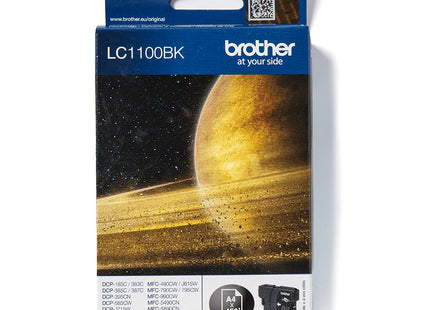 EAN 4977766659680 - Brother LC1100BK cartucho de tinta 1 pieza(s) Original Negro imagen 1
