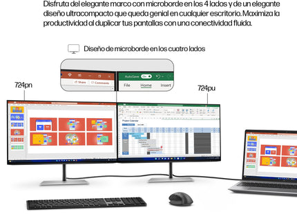 EAN 5715063476215 - HP Series 7 Pro 724pn pantalla para PC 61 cm (24") 1920 x 1200 Pixeles LCD Plata imagen 3