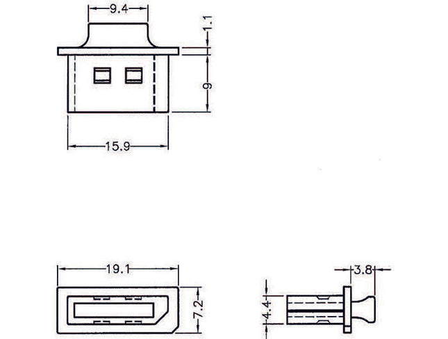 Delock 64025 Cubierta Contra Polvo Para Displayport Hembra Con Agarre. 10 Piezas En Negro