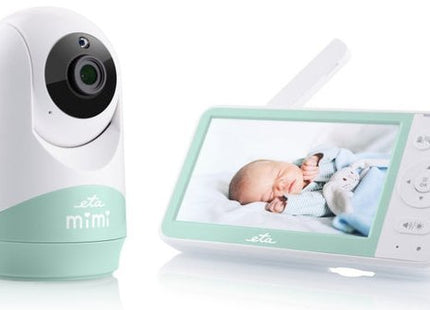 Eta Eta530690000 Mimi Baby Monitor, Flexible Camera, White Green