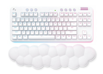 EAN 5099206100886 - Logitech G 920-010685 teclado Juego RF Wireless + Bluetooth QWERTY Español Blanco imagen 2