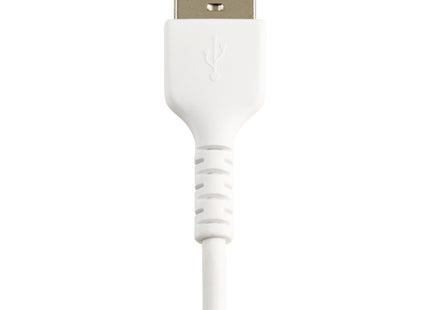 Startech.Com Cable Resistente Usb-A A Lightning De 15 Cm Blanco - Cable De Sincronización Y Carga Usb Tipo A A Lightning Con Fibra De Aramida Resistente - Certificado Mfi De Apple - Para Ipad/Iphone 12