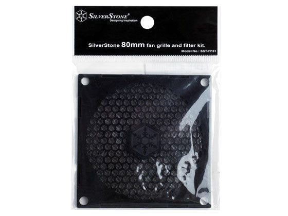 Silverstone Sst-Ff81 Rejilla Para Ventilador 80mm Filtro Polvo