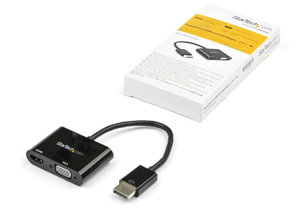 Displayport To Hdmi Y Vga Adapter 4k 60hz - For Mac And Windows