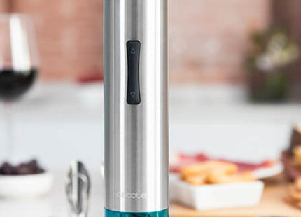 EAN 8435484023108 - Cecotec 02310 sacacorchos Abridor de vino eléctrico Azul, Acero inoxidable imagen 4