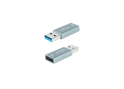 Nanocable Adaptador Usb-A 3.1 Gen 2 Macho A Usb-C Hembra - Transferencia De Datos De Hasta 10 Gbps - Funcion Otg