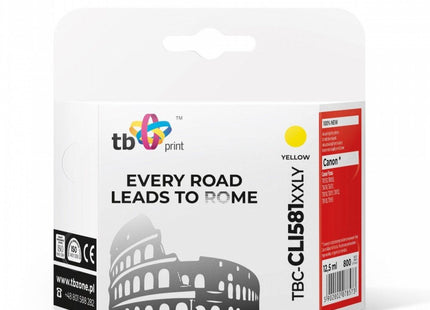 EAN 5902002078573 - TB Print TBC-CLI581XXLY cartucho de tinta 1 pieza(s) Compatible Amarillo imagen 1