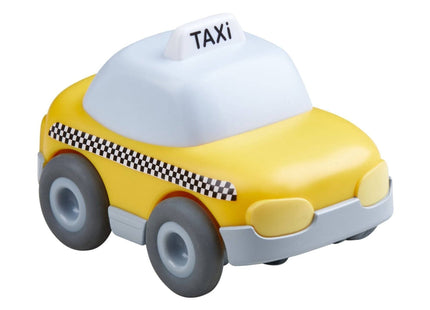Haba Kullerbü - Taxi, Vehículo De Juguete Antracita/Blanco (Mate) 1306677001
