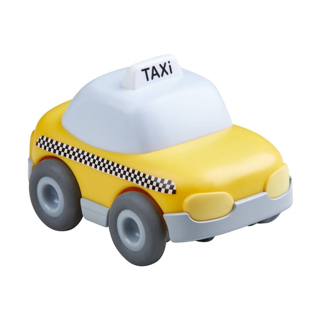 Haba Kullerbü - Taxi, Vehículo De Juguete Antracita/Blanco (Mate) 1306677001