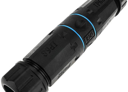 Techly Iwp-Md C6-Ip68t Cambiador De Género Para Cable Rj-45 Negro