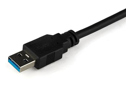 EAN 0065030854696 - StarTech.com USB3S2SAT3CB base para portátil y replicador de puertos Negro imagen 3