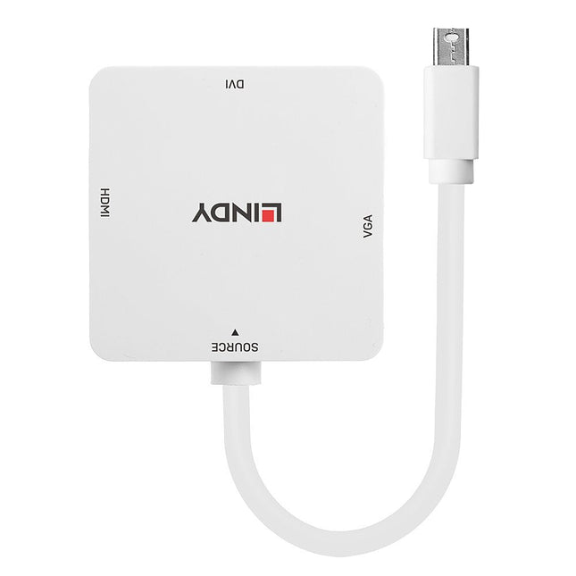 Lindy Adaptador Mini Displayport A Hdmi 4k30/Dvi/Vga
