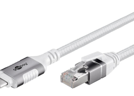 EAN 4040849741654 - Goobay 74165 cable de red Blanco 1 m Cat6 F/UTP (FTP) imagen 4