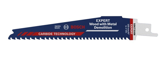 Hoja De Sierra De Sable Bosch Expert 'Demolición De Madera Con Metal' S 967 Xhm (Longitud 150 Mm) 2608900396