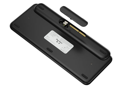 EAN 5099206101142 - Logitech 920-010722 teclado Universal RF Wireless + Bluetooth AZERTY Francés Negro, Gris, Amarillo imagen 1