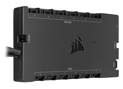 Corsair Icue Commander Core Xt Controlador De Velocidad De Ventilador 6 Canales Negro