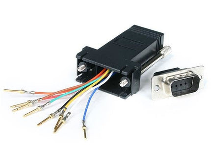EAN 0065030773515 - StarTech.com GC98MF cambiador de género para cable DB-9 RJ-45 Negro imagen 1