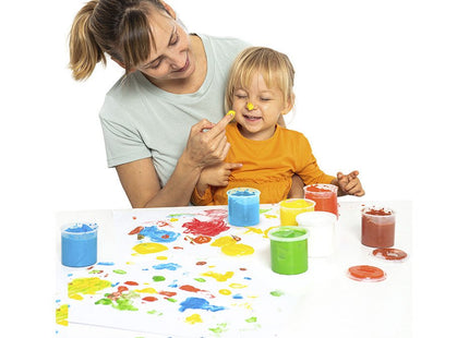 EAN 8412027028950 - Jovi 540 pintura de dedos lavable Azul, Marrón, Verde, Rojo, Amarillo imagen 6