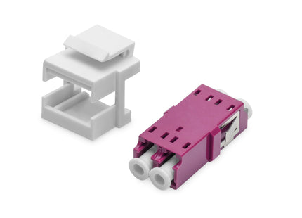 Digitus Dn-96019-1-K Adaptador De Fibra Óptica Lc/Lc Multimode-Om4 Dupl