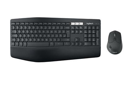 Teclado Inglés + Ratón Logitech Mk850 Performance Rf Wireless + Bluetooth Qwerty Negro