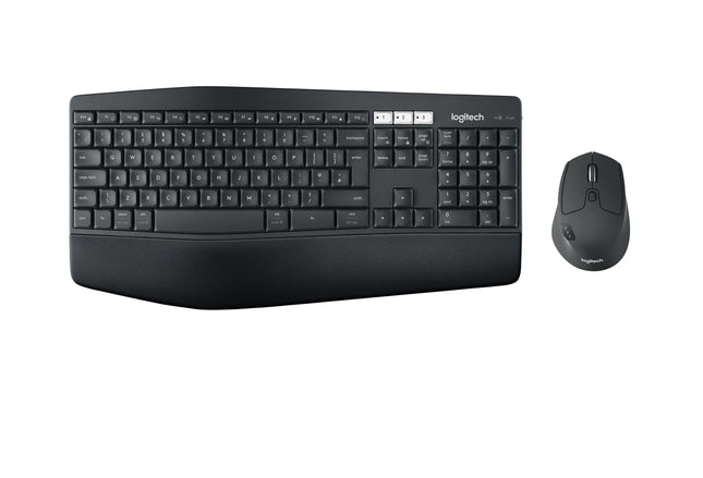 Teclado Inglés + Ratón Logitech Mk850 Performance Rf Wireless + Bluetooth Qwerty Negro