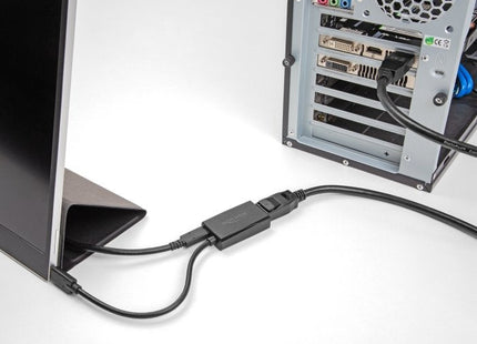 Delock 61059 Adaptador Displayport Hembra A Usb Type-C Macho (Modo Dp Alt) 4k Con Pd 85 W