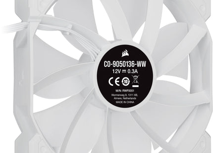 EAN 0840006637776 - Corsair SP120 RGB ELITE Carcasa del ordenador Ventilador 12 cm Blanco 3 pieza(s) imagen 10