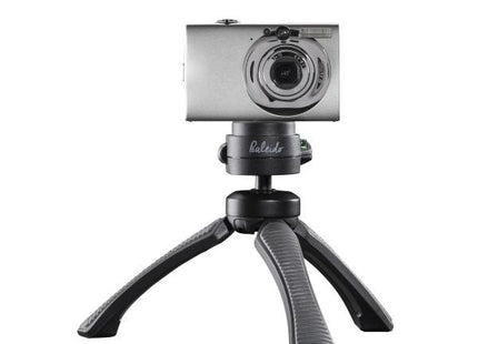 Mantona 21406 Tripode Smartphone/Cámara Digital 3 Pata(S) Negro, Gris