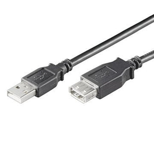 EAN 8056045877338 - Ewent EC1012 cable USB USB 2.0 1,8 m USB A Negro imagen 1