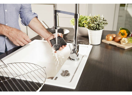 EAN 4023103172036 - Vileda 141656 estropajo Tela, Acero inoxidable Gris, Acero inoxidable imagen 3