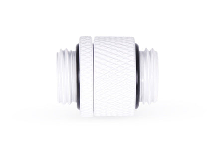 Alphacool Icicle Boquilla Doble Giratoria G1/4 Ag A G1/4 Ag - Blanco, Conexión (Blanco, Para Mangueras Blandas (Pvc, Silicona, Neopren
