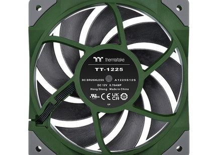 Toughfan 12 Racing Green Ventilador De Radiador De Alta Presión Estática Cl-F117-Pl12rg-A