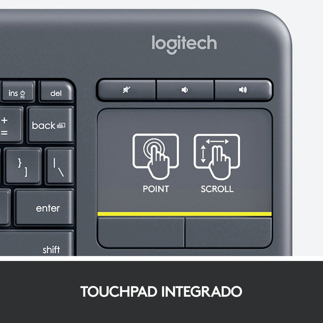 EAN 5099206059351 - Logitech 920-007137 teclado Hogar RF inalámbrico QWERTY Español Negroimagen 9)