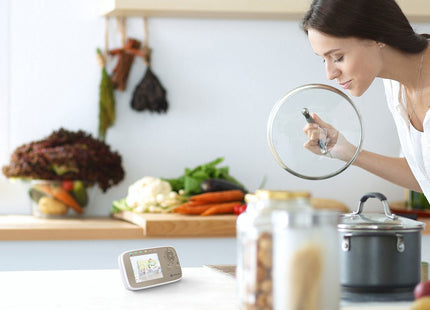 EAN 5055374710135 - Motorola VM483 video-monitor para bebés 300 m FHSS Oro, Blanco imagen 5